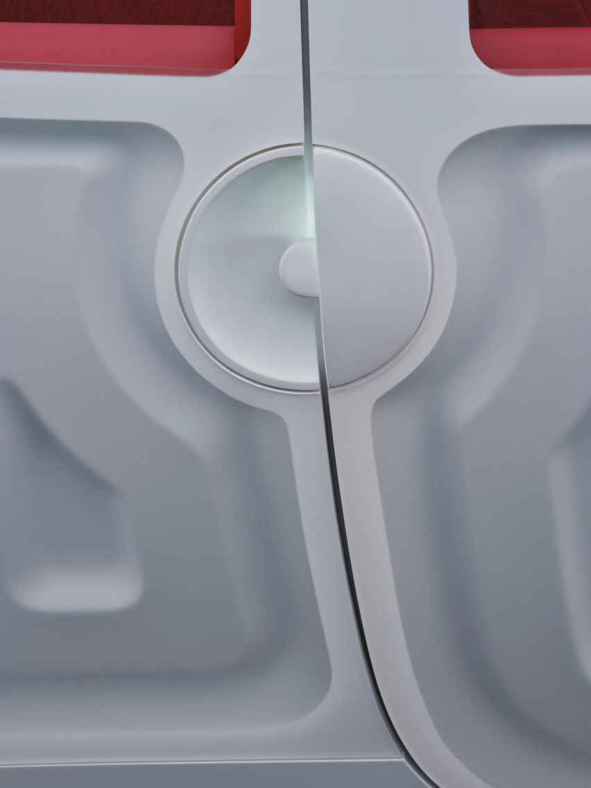 Detail of Sabine Marcelis' Twingo for Renault