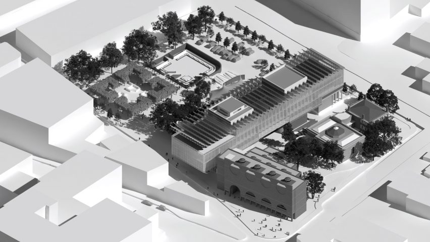 Visualisation showing