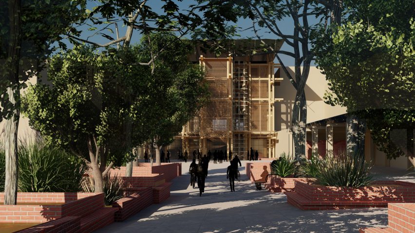 Visualisation showing