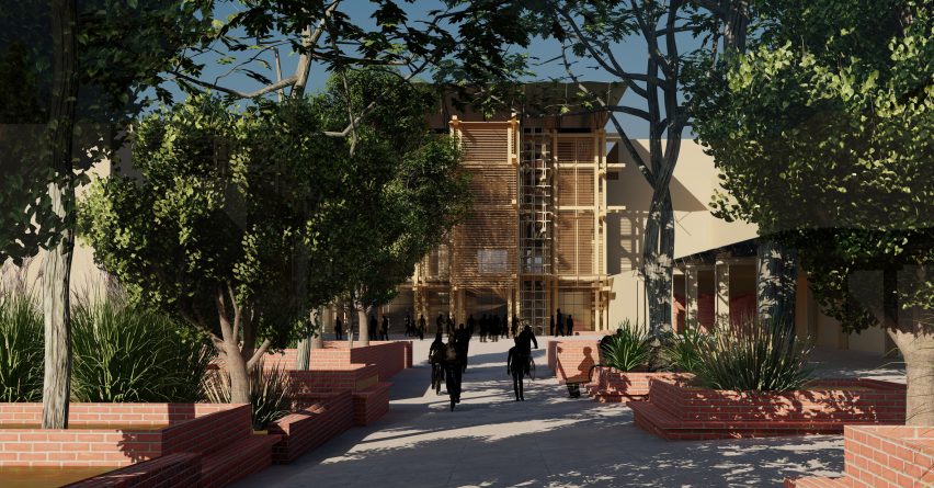 Visualisation showing