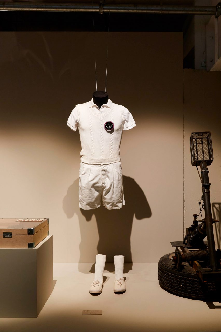A 1950s-style costume as part of the Asteroid City exhibition