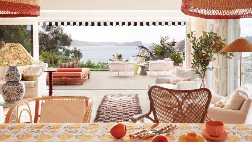 View out from Palm Beach house in Sydney by YSG