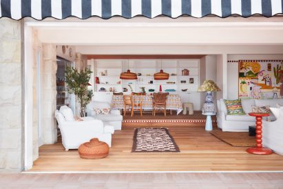Look from patio into Sydney home by YSG