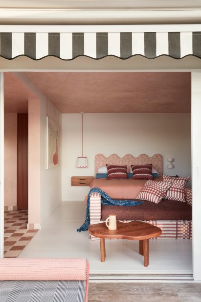 Bedroom of Palm Beach house