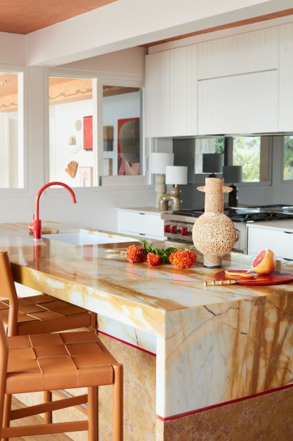 Kitchen of Palm Beach house