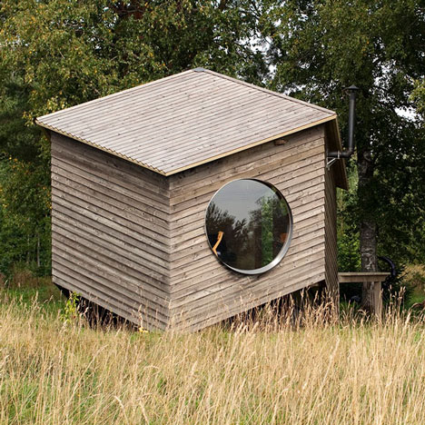 Wooden shed