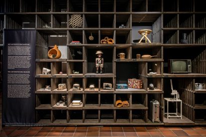 Objects as part of Cave Bureau's exhibition