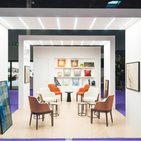 Photo of an exhibition at Cruise Ship Interiors Design Expo Europe