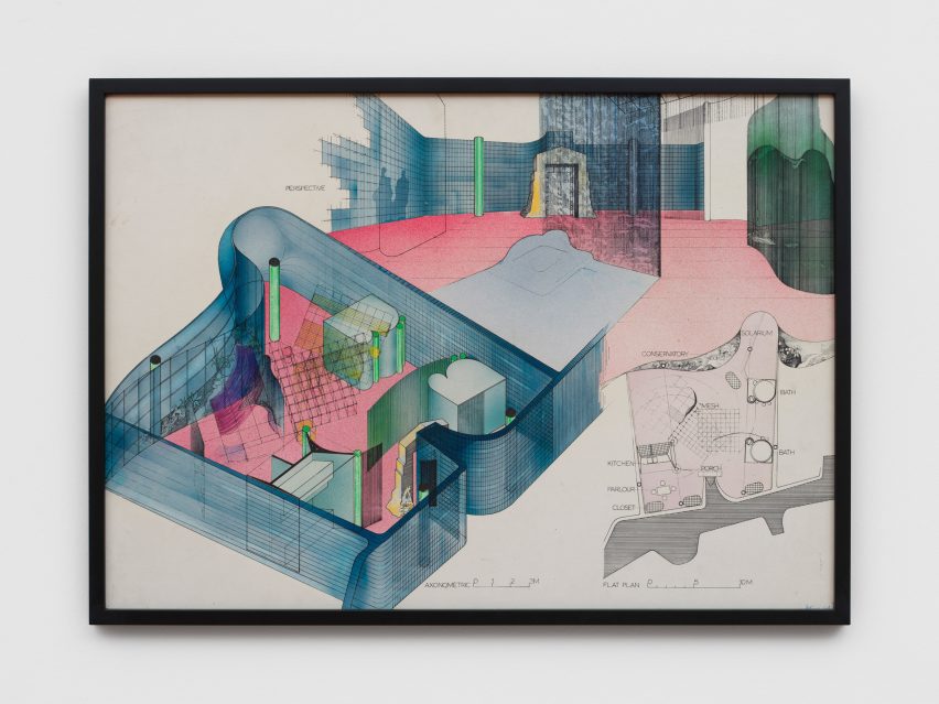 Photo of a painting by Peter Cook