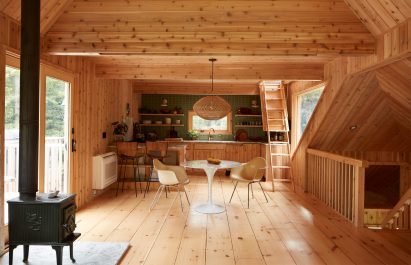 Photo of interiors a mid-century house