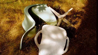 Photo of chairs in wildlife