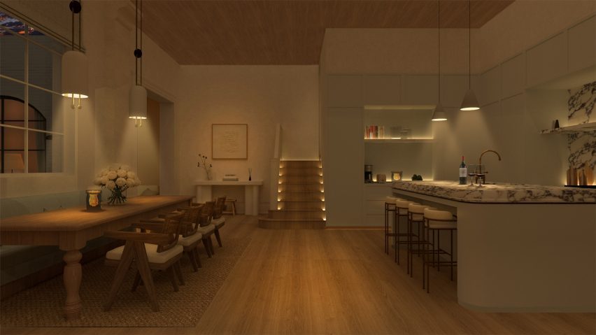 Render of interior design project