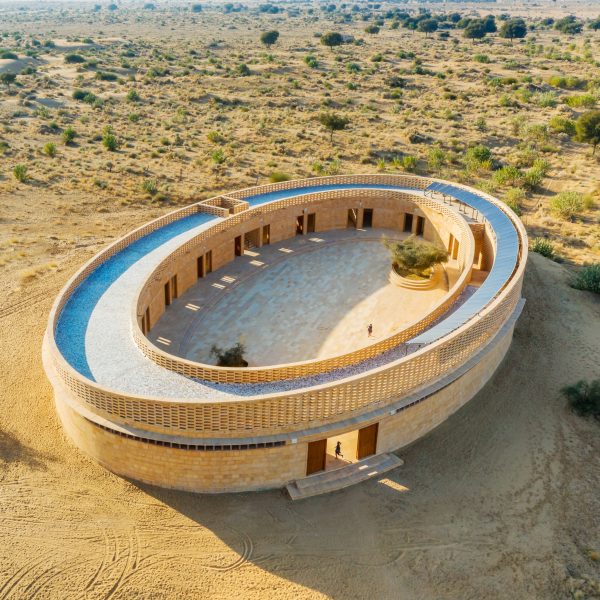 The Rajkumari Ratnavati Girl's School by Diana Kellogg Architects