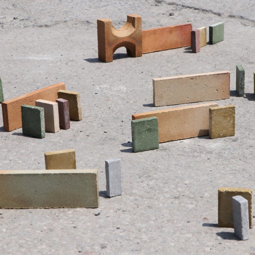 Unburnt Circular Tiles by Earth Mart Co., LTD.