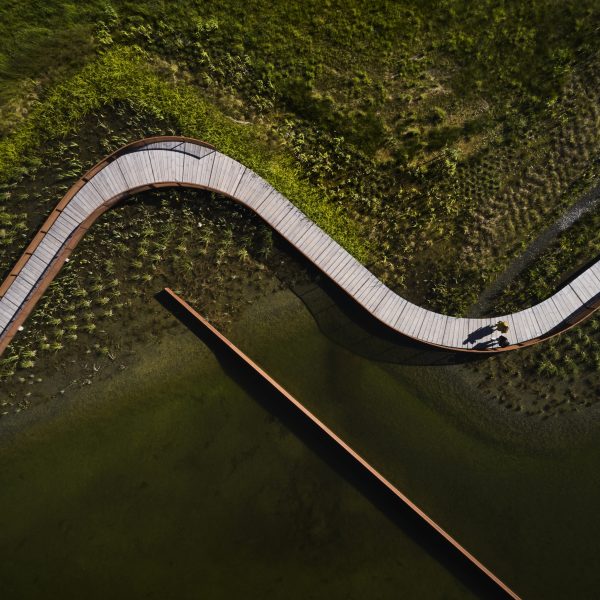 Stormwater Pond at Exercisfältet by White Arkitekter