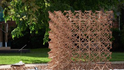 Mitsubishi Jisho Design creates food-waste teahouse in Venice