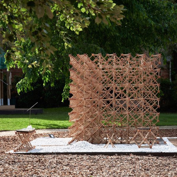 Mitsubishi Jisho Design creates food-waste teahouse in Venice
