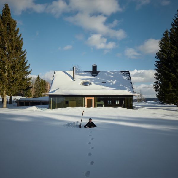 The Glass Cabin by Mjölk Architekti