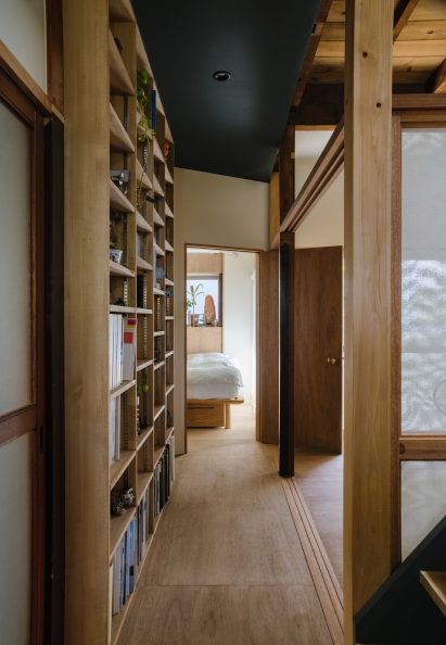 Photo of a corridor at the Japanese home