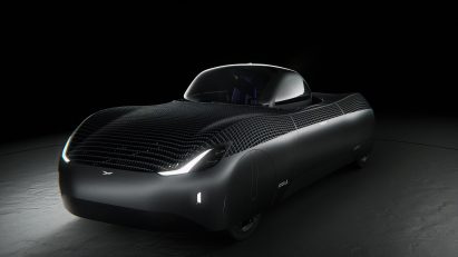 Render of Model A flying car by Alef