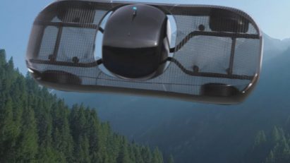 Render of Model A flying car by Alef