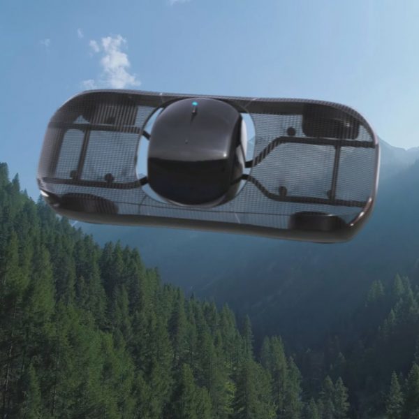 Render of Model A flying car by Alef