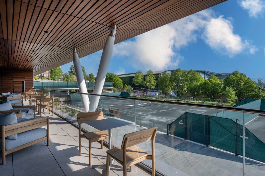 All England Lawn Tennis Club by Hopkins Architects