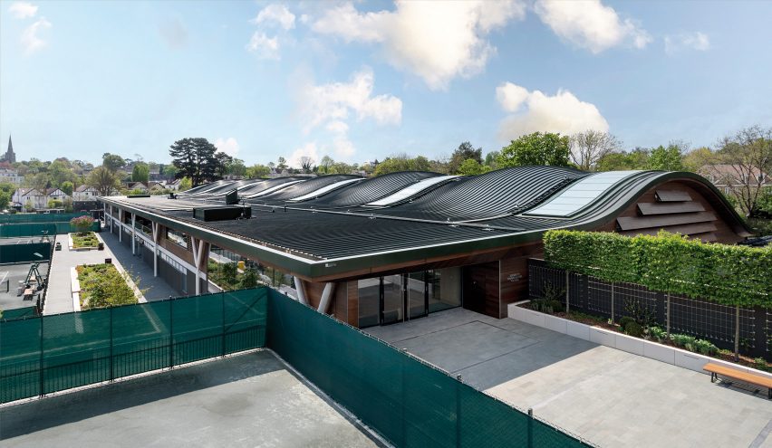 All England Lawn Tennis Club by Hopkins Architects