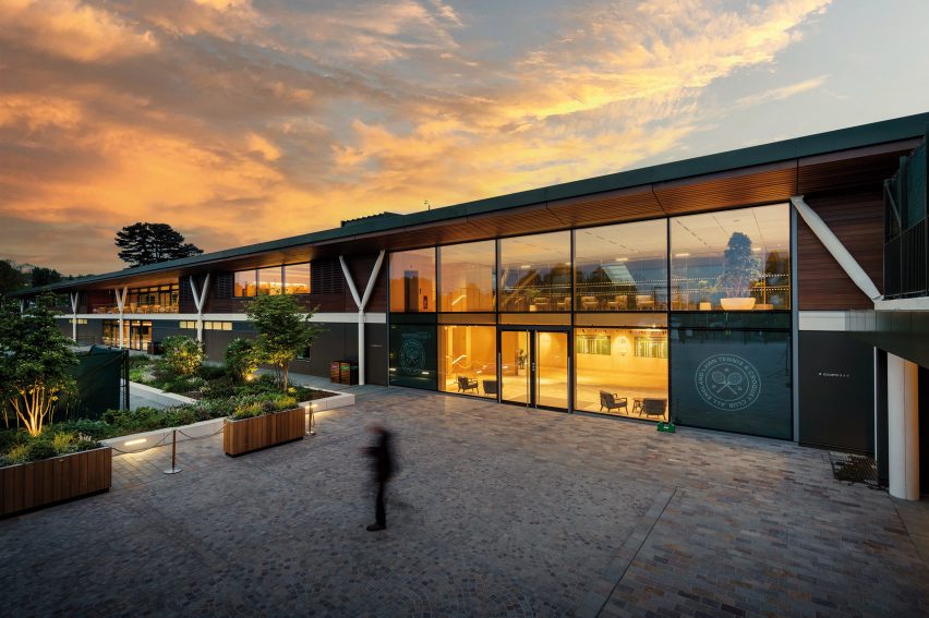 All England Lawn Tennis Club by Hopkins Architects