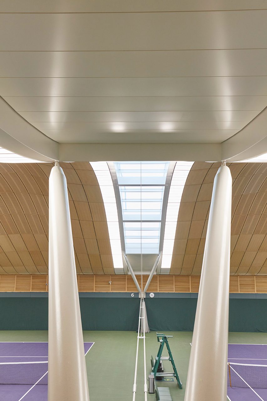 All England Lawn Tennis Club by Hopkins Architects