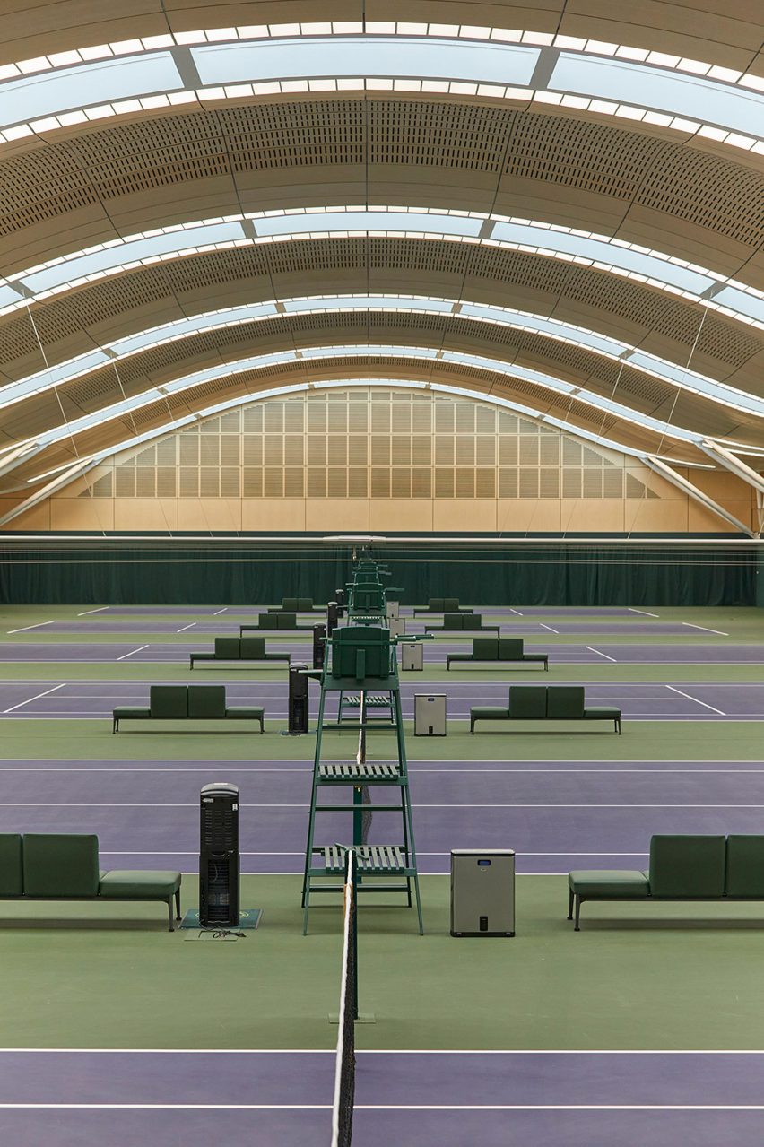 All England Lawn Tennis Club by Hopkins Architects