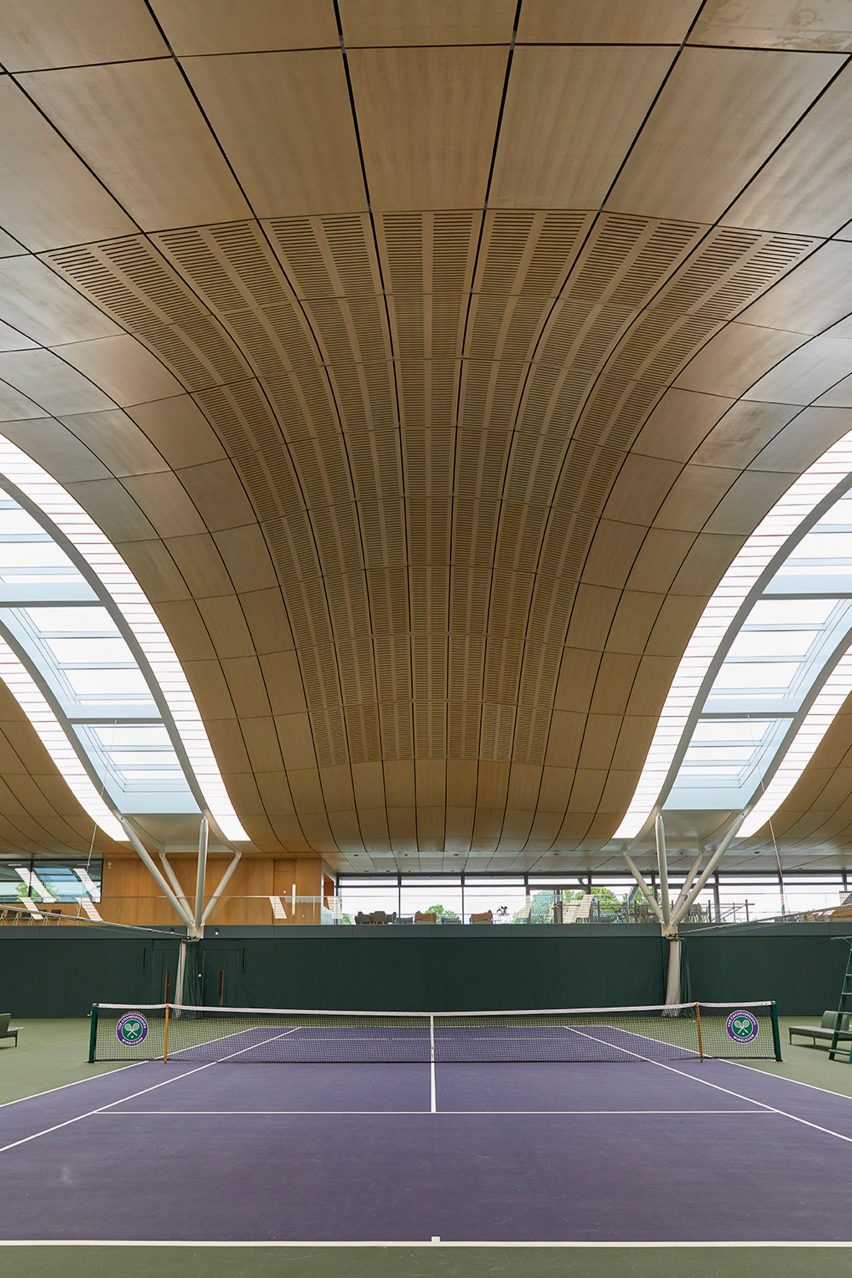 All England Lawn Tennis Club by Hopkins Architects