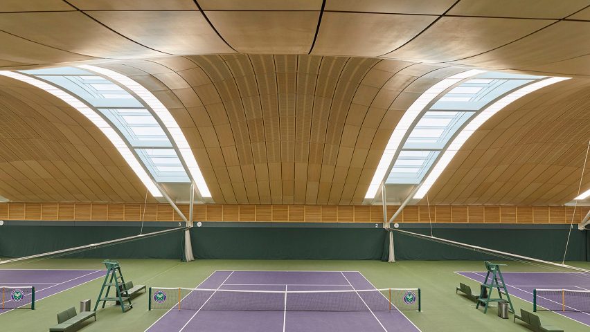 All England Lawn Tennis Club by Hopkins Architects