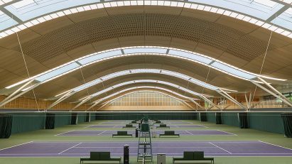 All England Lawn Tennis Club by Hopkins Architects