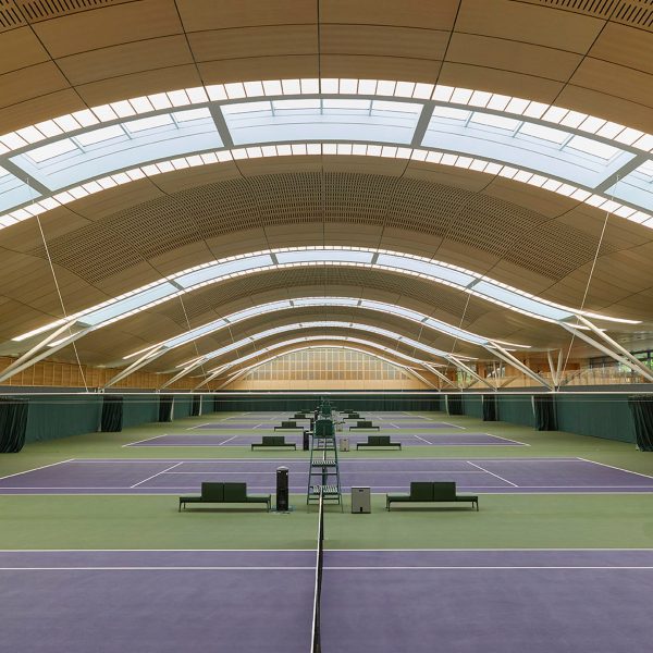 All England Lawn Tennis Club by Hopkins Architects