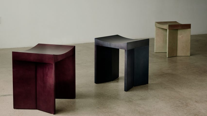 Arc stool by Juntos