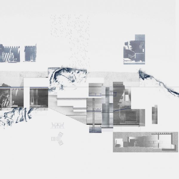 Architectural render by a Leeds Beckett University student