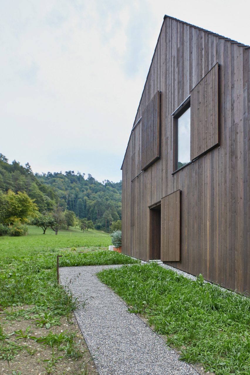 Residential Barn in a Hamlet Zone by BE Architektur