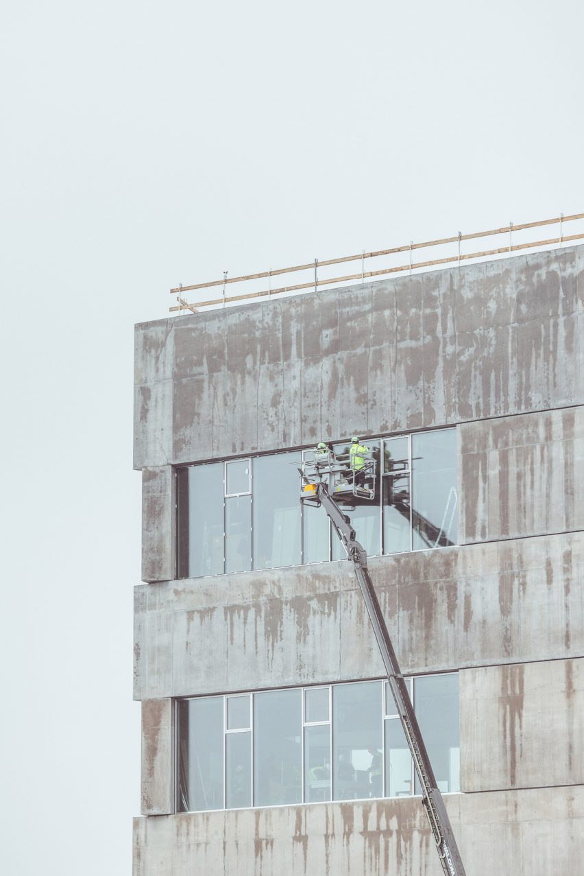 BIG HQ nears completion in Copenhagen