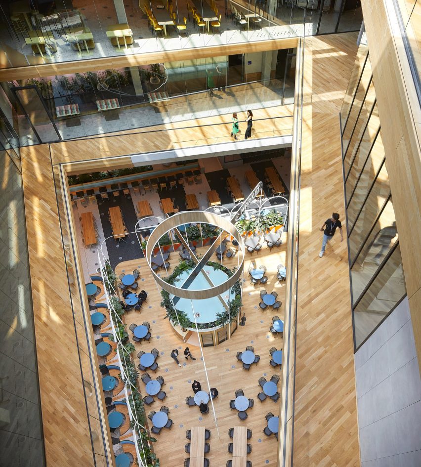 Interior of Booking.com by UN Studio