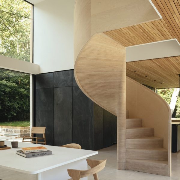 Brown and Brown reclaimed stone home
