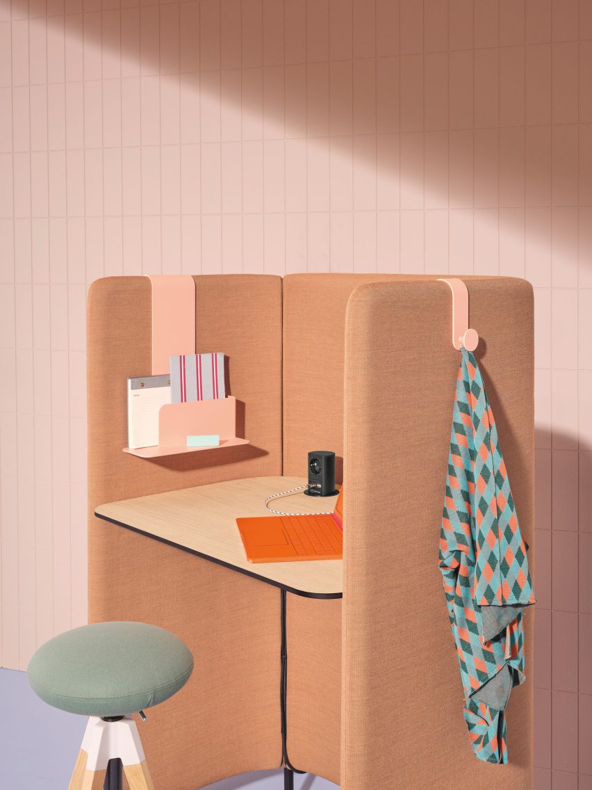Buddyhub desk by Busetti Garuti Redaelli for Pedrali