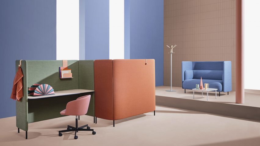 Buddyhub desk by Busetti Garuti Redaelli for Pedrali