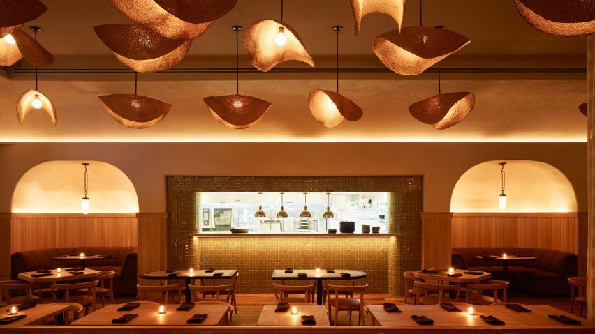 Smith Hanes Studio brings “a sense of calm” to Carmel restaurant in Atlanta