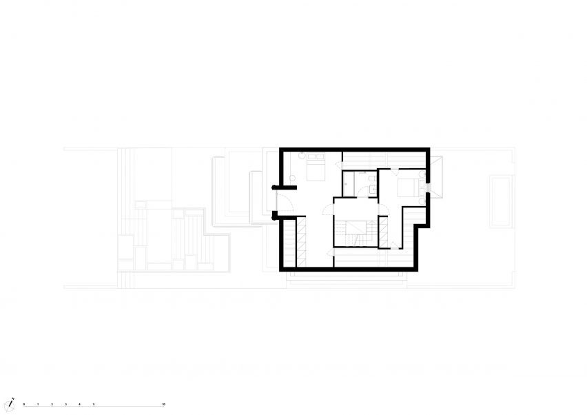 Second floor plan of Cast House