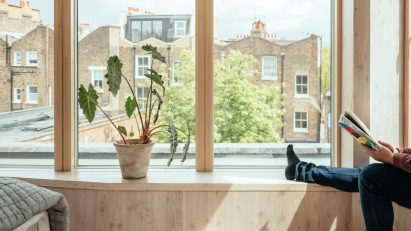 Larch Loft extension in London by Whittaker Parsons