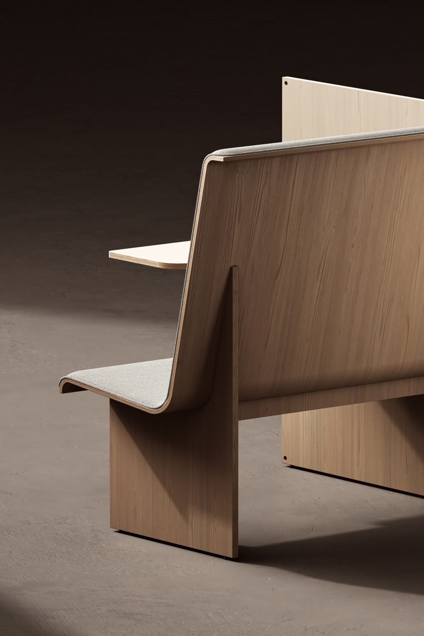Rear view of Cubicle by Form Us With Love
