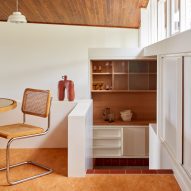 Lounge of City Beach residence in Perth by Design Theory
