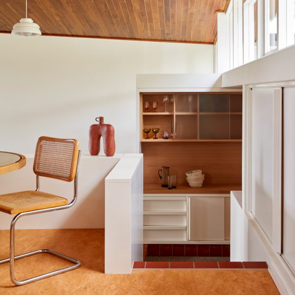 Lounge of City Beach residence in Perth by Design Theory