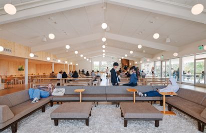 Common room within school complex by Gensler